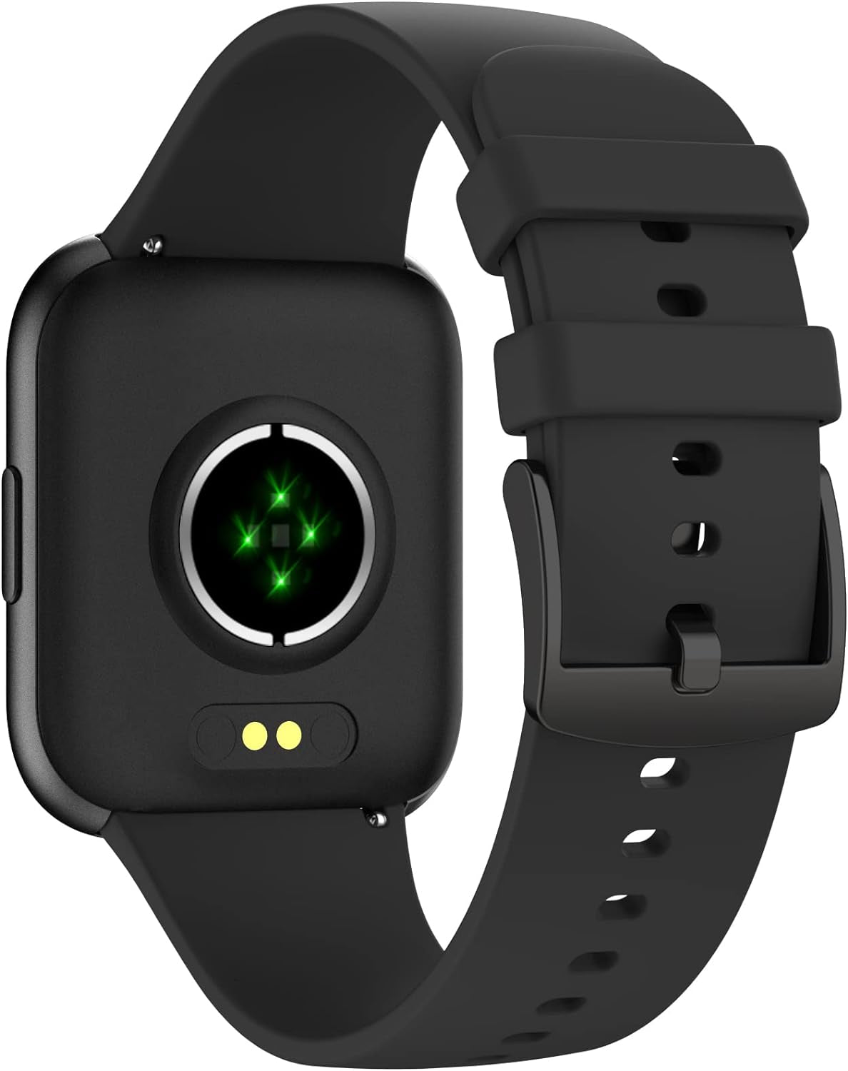 Digi24 Sm , for Android and Ios Phones,1.7'' Touch Screen, IP68 Swimming Waterproof,He Ratesleep Monitoring Fitness Tracker, with Siliconeprotector,Smes Men Women -Black, 1.7 * 1.4 0.3