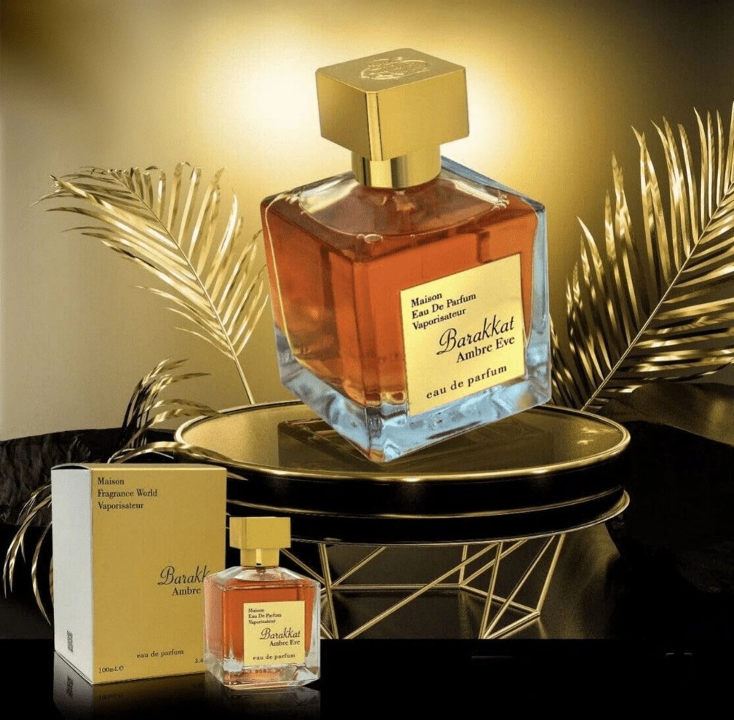 Maison Barakkat Amber Eve by for Unisex - 3.4 Oz EDP Spray