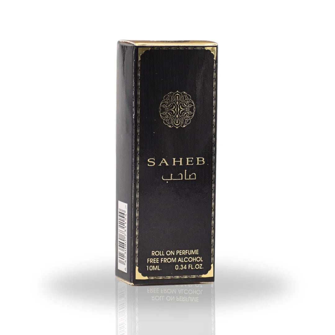 Saheb Roll-On Perfume Oil - CPO 10ML (0.34OZ) by | Long Lasting, Miniature Perfume Oil for Men & Women. (Pack of 6)