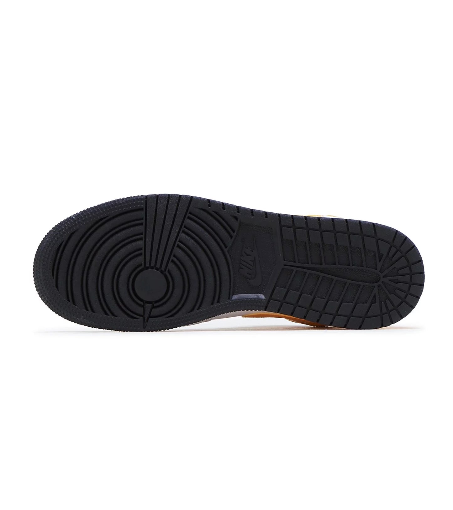 Big Kid'S 1 Mid "University Gold" White/University Gold-Blk (554725 170) - 6