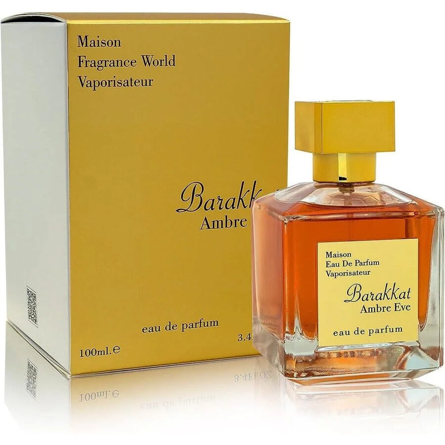 Maison Barakkat Amber Eve by for Unisex - 3.4 Oz EDP Spray