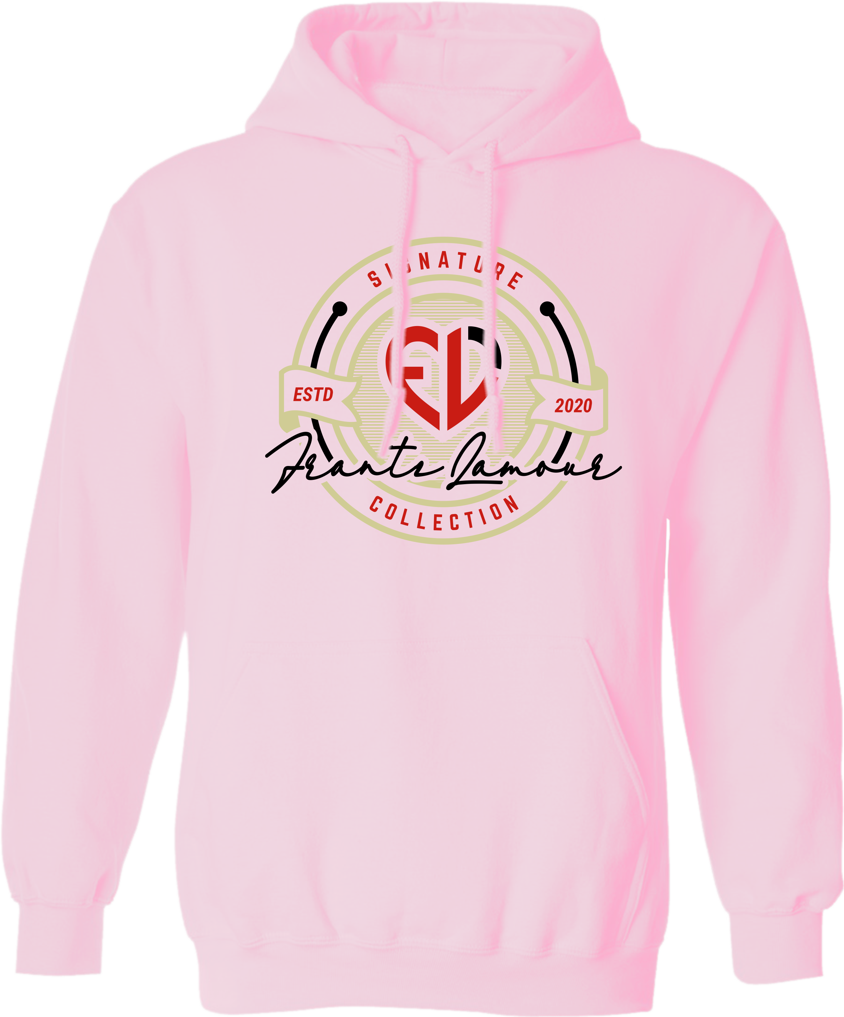 Frantz Lamour Signature Circa Light Pink Hoodie frantz-lamour-signature-circa-light-pink-hoodie