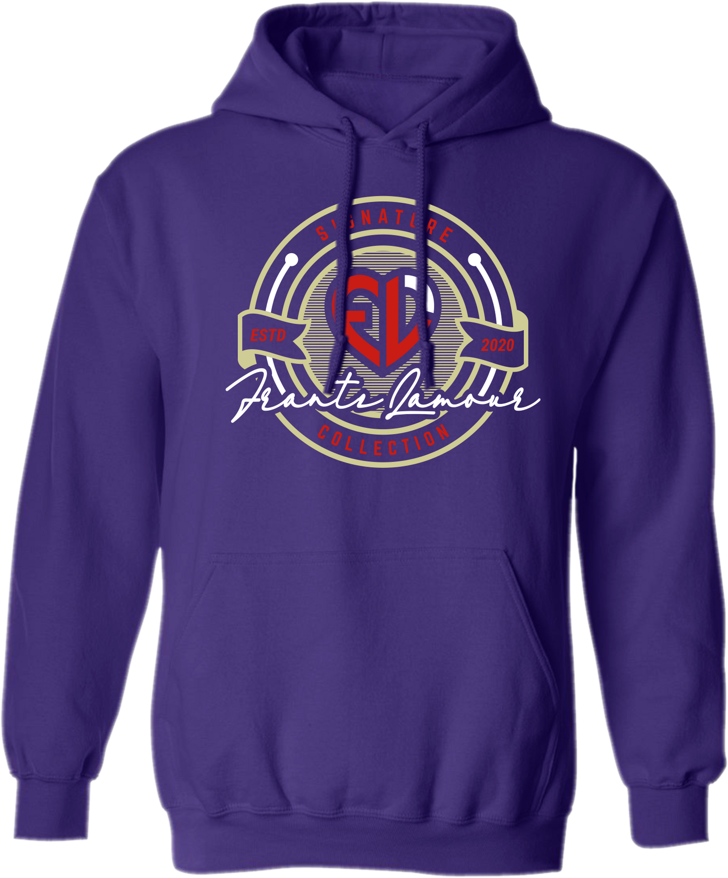 Frantz Lamour Signature Circa Purple Hoodie