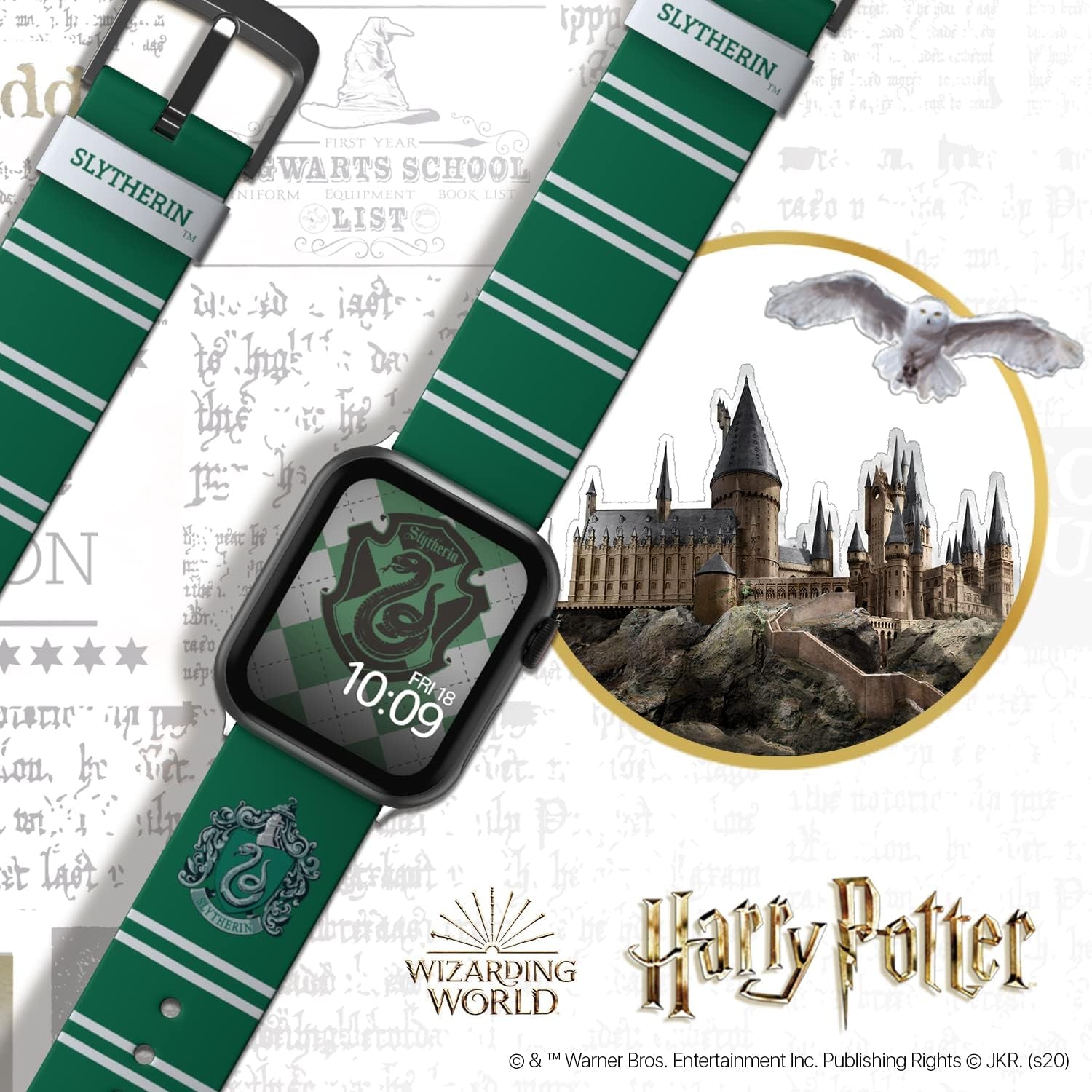 Harry Potter Smartwatch Band – Officially Licensed, Compatible with Every Size & Series of Apple Watch (Watch Not Included)