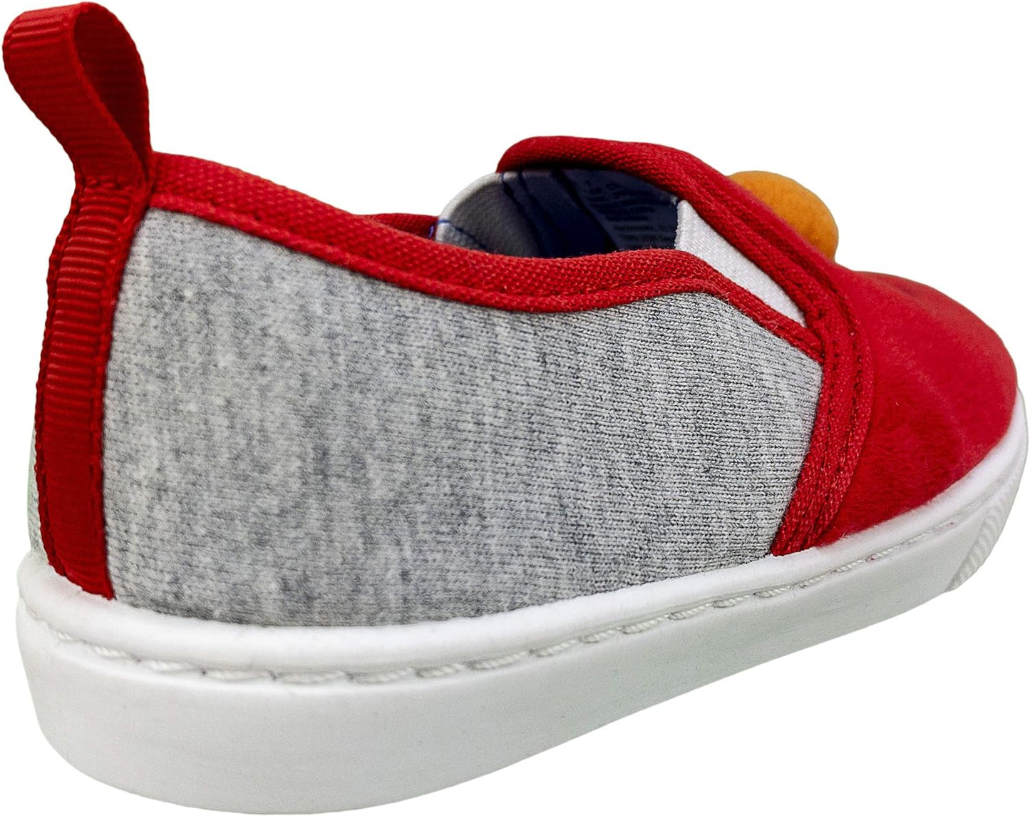 Elmo Shoes,Slip on Sneaker Toddler,Indoor Outdoor Bottom,Toddler Size 5 to 10