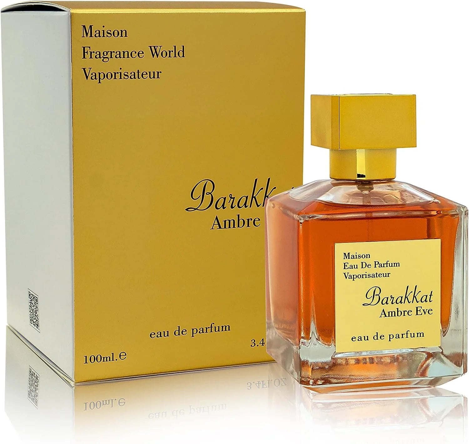 Maison Barakkat Amber Eve by  for Unisex - 3.4 Oz EDP Spray