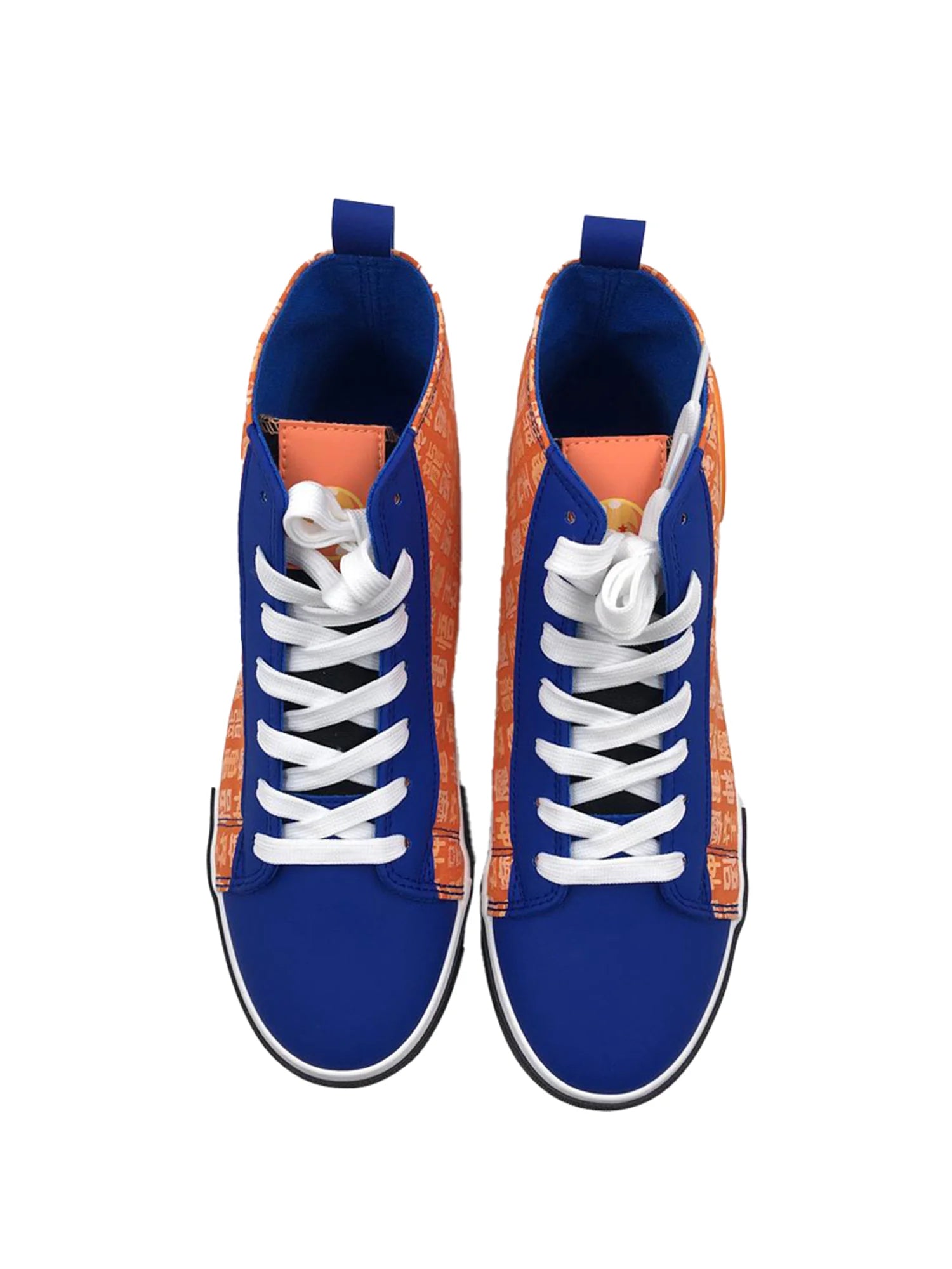 Dragon Ball Z Men’S Dragon Ball High Top Sneakers, Sizes 7-14