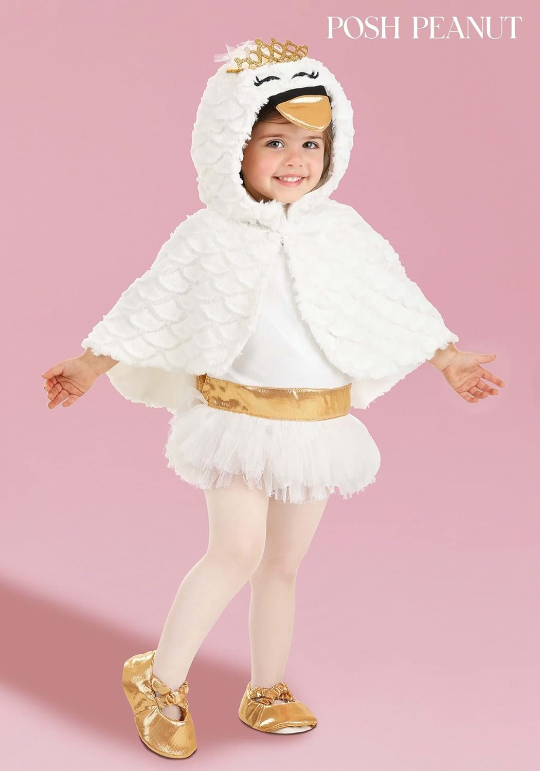 Posh Peanut Toddler Odet Swan Costume