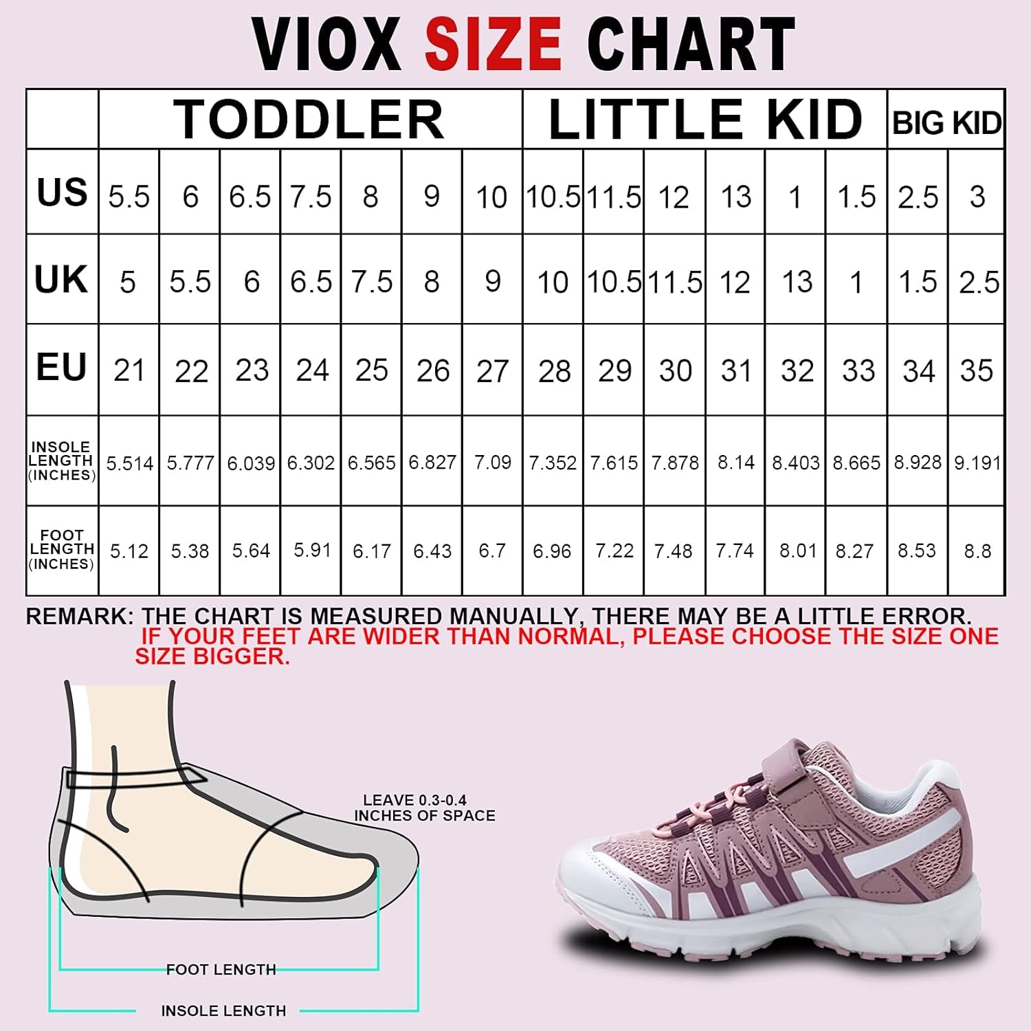 Kids Running Shoes Boys Girls Sneakers Breathable Children Outdoor Sport Hiking Shoes