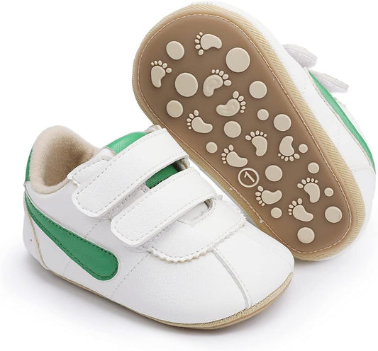 Toddler Boys & Girls Shoes Baby Sneakers Non-Slip Rubber Soles Newborn Oxford Loafers Wedding Uniform Shoes Baby First Walk Shoes