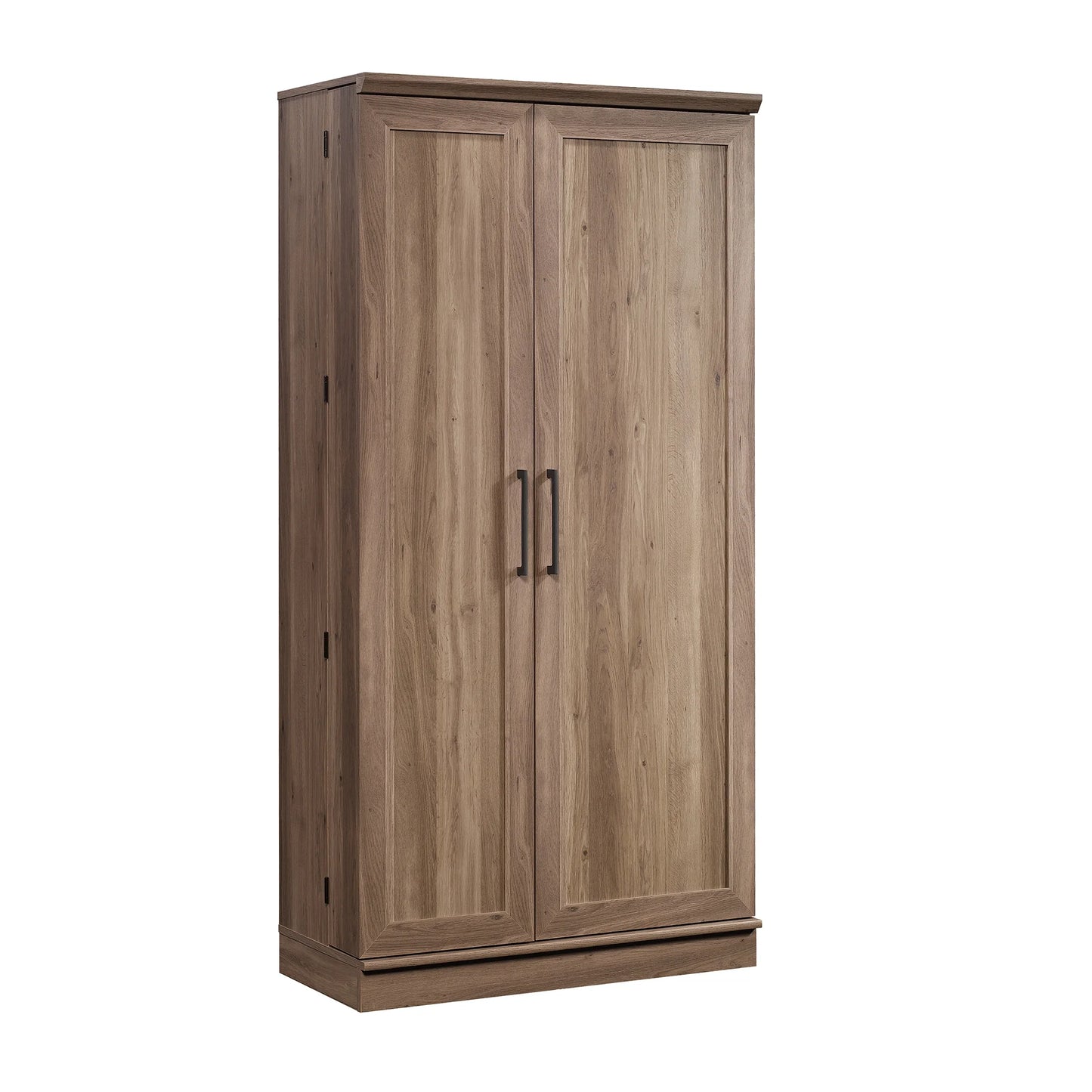 Homeplus Storage Cabinet, Salt Oak Finish