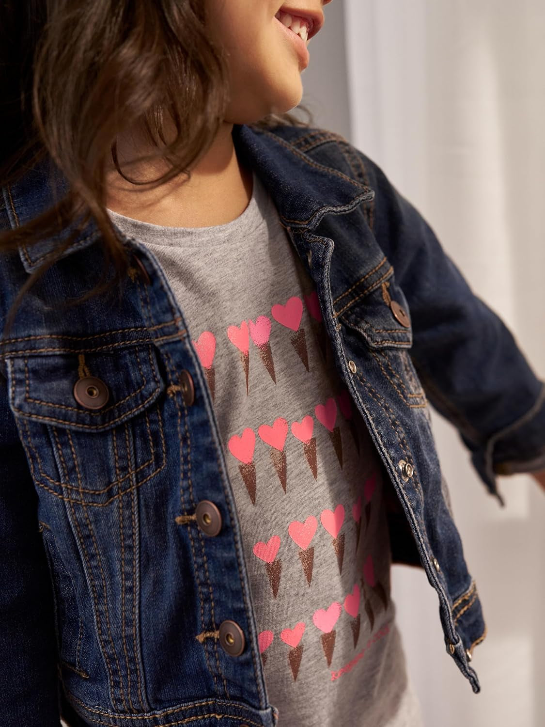 Toddlers and Baby Girls' Denim Jacket