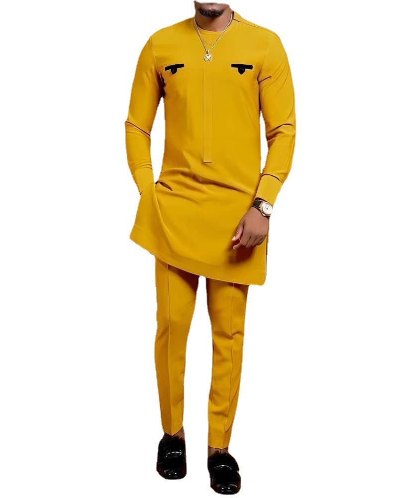 New Ethnic African Men's Casual Suit