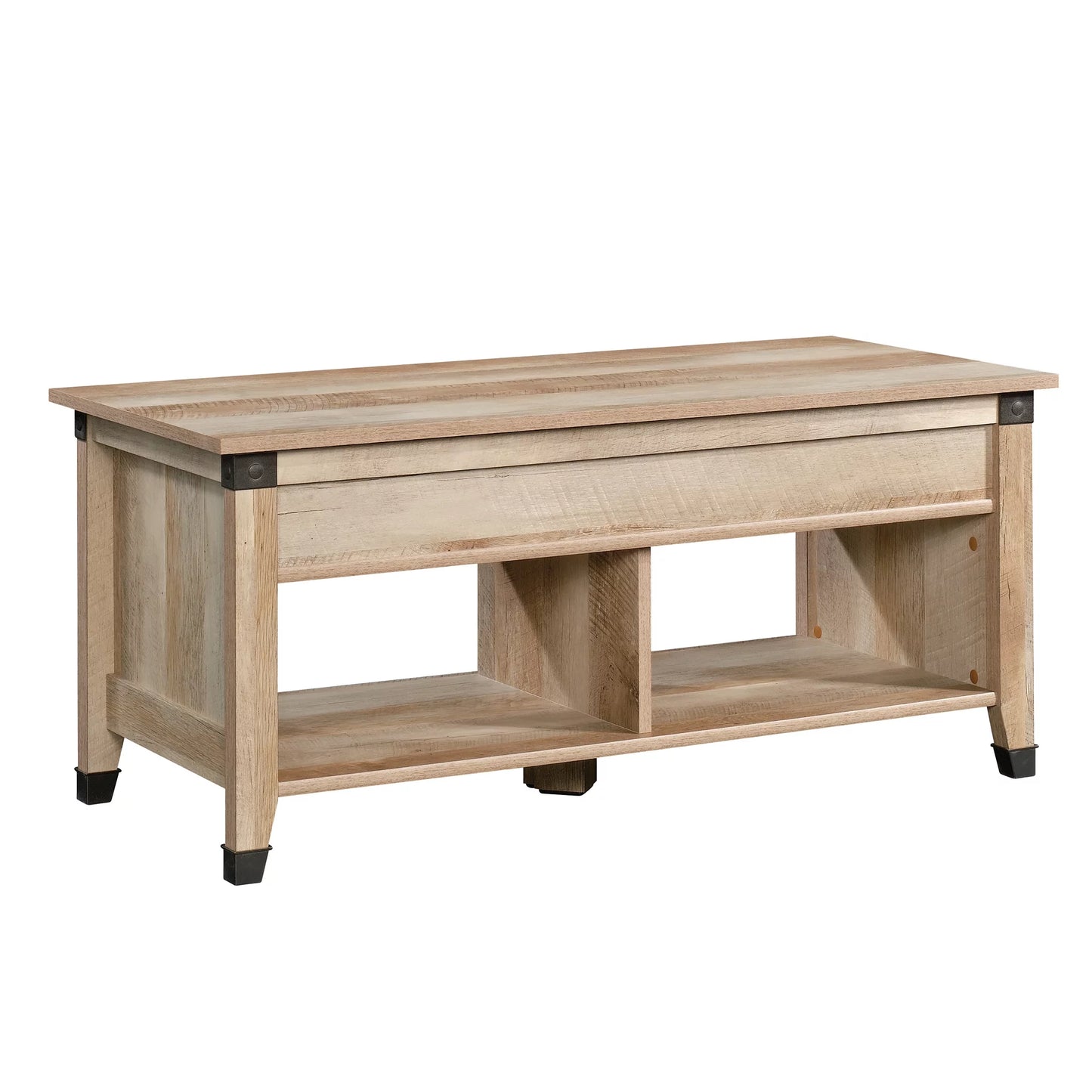 Carson Forge Lift Top Coffee Table, Lintel Oak Finish