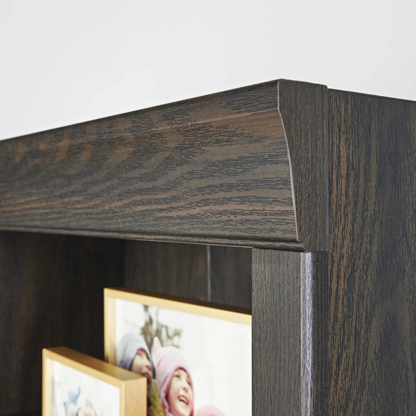 Glendale 5-Shelf Bookcase, Dark Oak