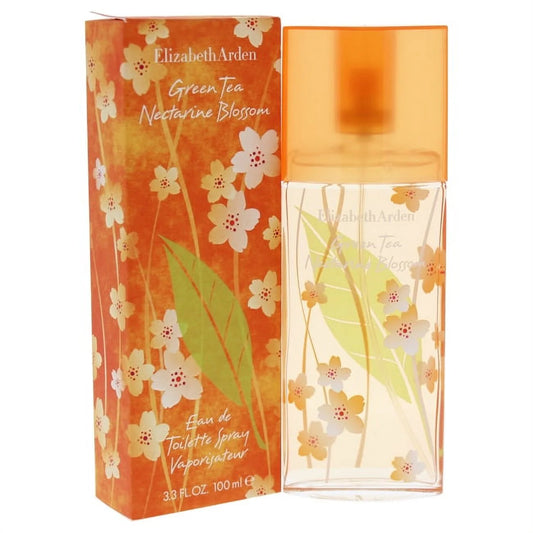 Green Tea Nectarine Blossom Eau De Toilette Perfume for Women 3.3 Oz