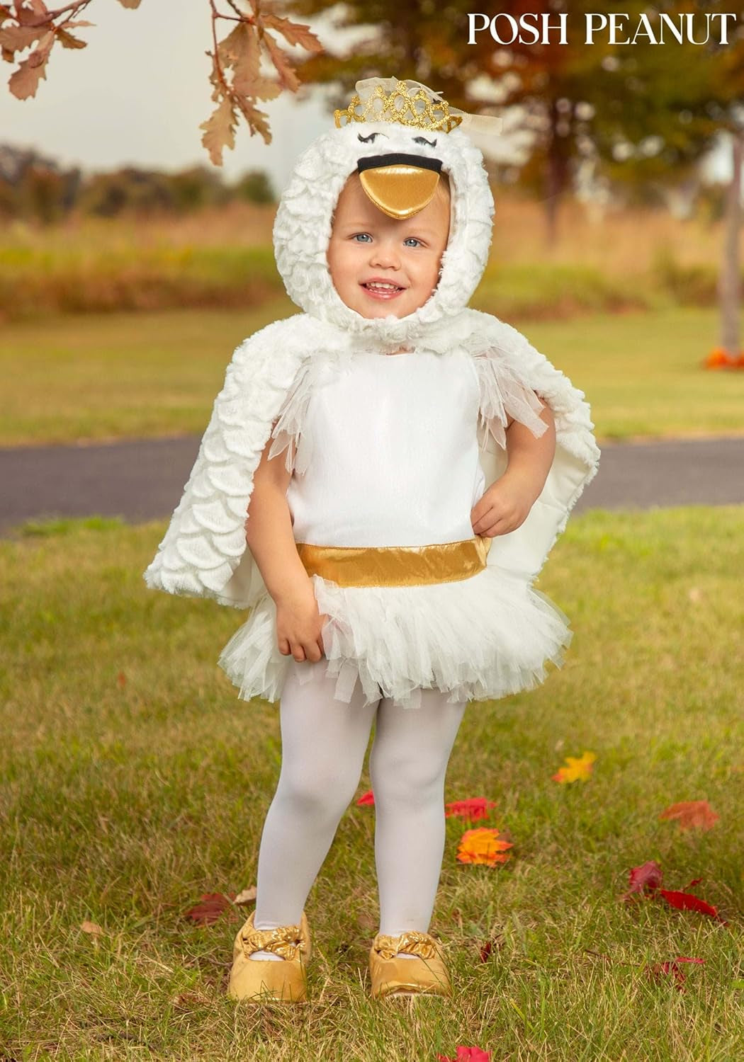 Posh Peanut Toddler Odet Swan Costume